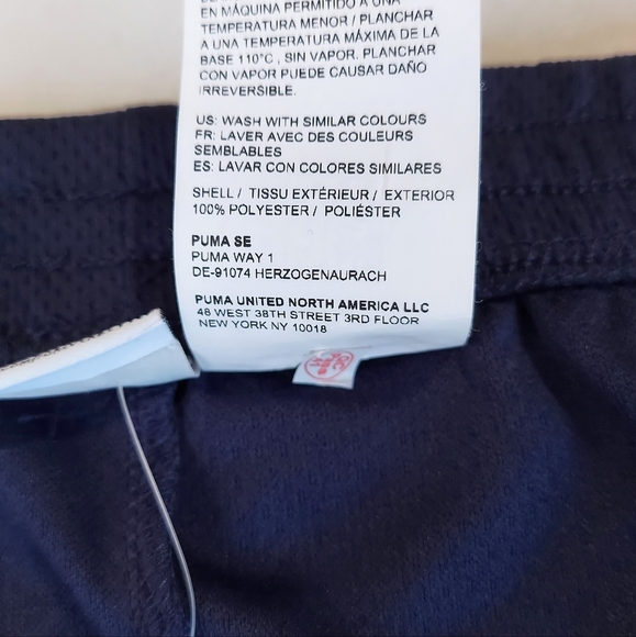 Puma Baby Boys Bodysuit Short Sleeves 3-6 Months Shorts Beanie Bib 5-piece Set - Picture 9 of 16